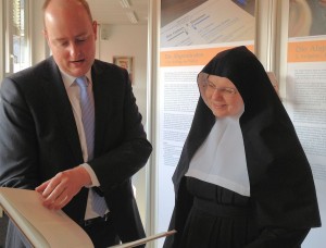 Wanderausstellung an der B.M.V.-Schule