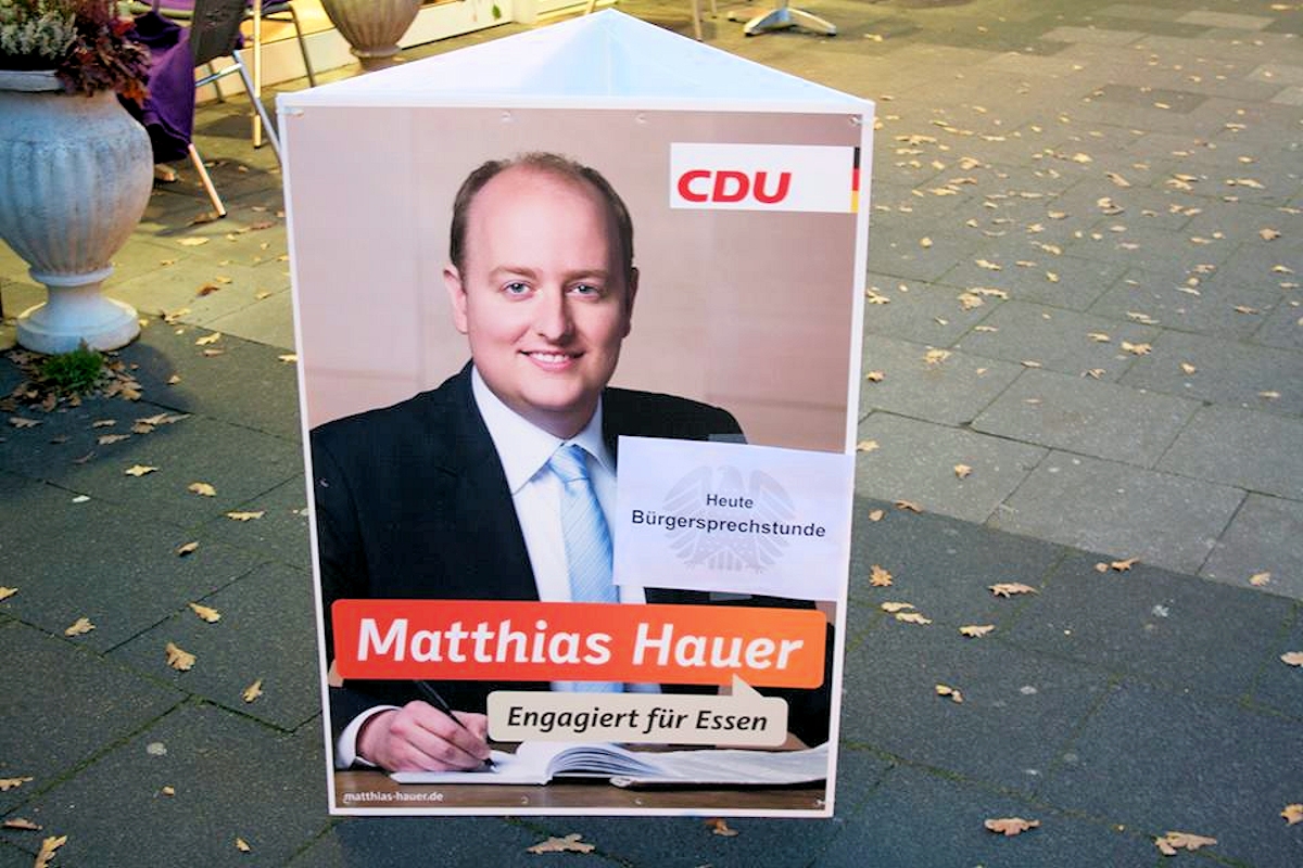Bürgersprechstunde mit Matthias Hauer