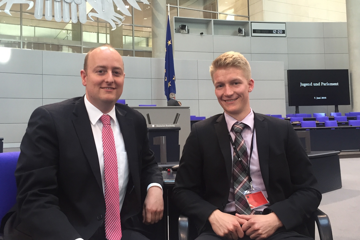 Felix Paul bei Jugend und Parlament ⋆ Matthias Hauer MdB