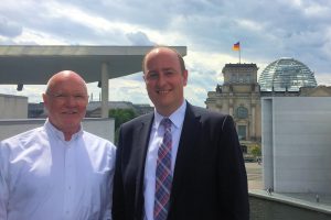 Reiner Jungius und Matthias Hauer in Berlin