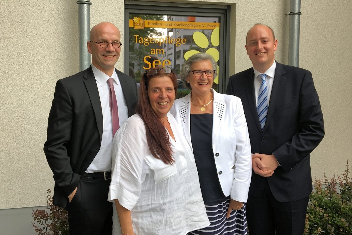 Matthias Hauer bei der Familien- und Krankenpflege e.V. Essen