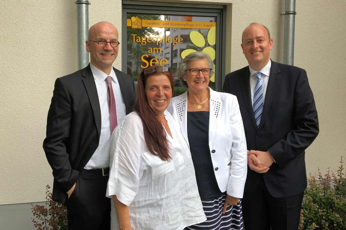 Matthias Hauer bei der Familien- und Krankenpflege e.V. Essen