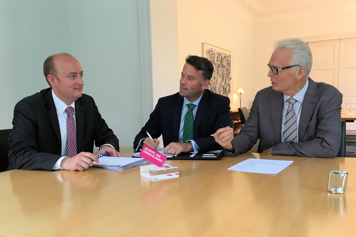 Matthias Hauer im Gespräch mit "Die Familienunternehmer – ASU e.V."